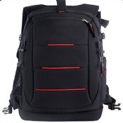 Camera backpack for travel images