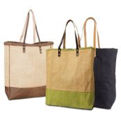 Carry Bags Colours with leather handles images