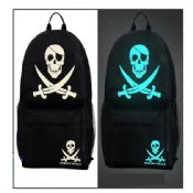 Cute Skull Comic Pattern Backpack images