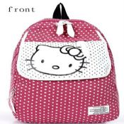 HelloKitty polyester school bag images