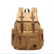 Recyclable canvas rucksack backpack bags images
