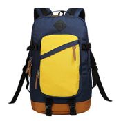Stylish Durable Yellow Trekking Backpack Bag images
