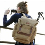 Travel Tactical Military Canvas Backpack images