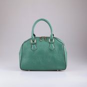Unique shape leather women handbag images
