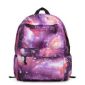 Leisure printed galaxy school backpack small picture