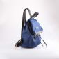 Unisex nylon backpack small picture