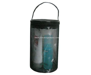 Mesh cosmetic bag