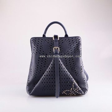 Backpack with studs
