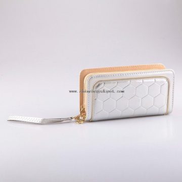 Double Zip Lady Wristlet Wallet