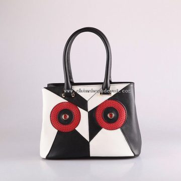 Pöllö eye PU nahasta ja patch