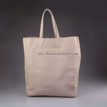 Etelä-Afrikka krokotiili ihon nahka tote bag