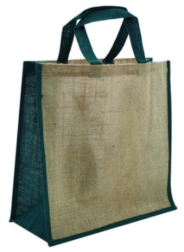 Zelená juty Carry Bag