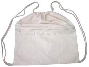 bolso de compras de cordón de algodón