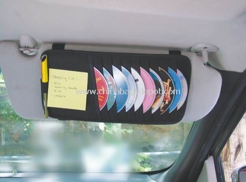 Organisateur de CD de voiture