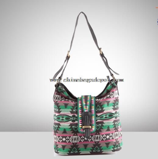 کیف های دستی گل motived بوم