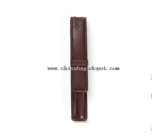PU leather pen bag