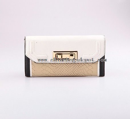 Snake pattern ladies wallet