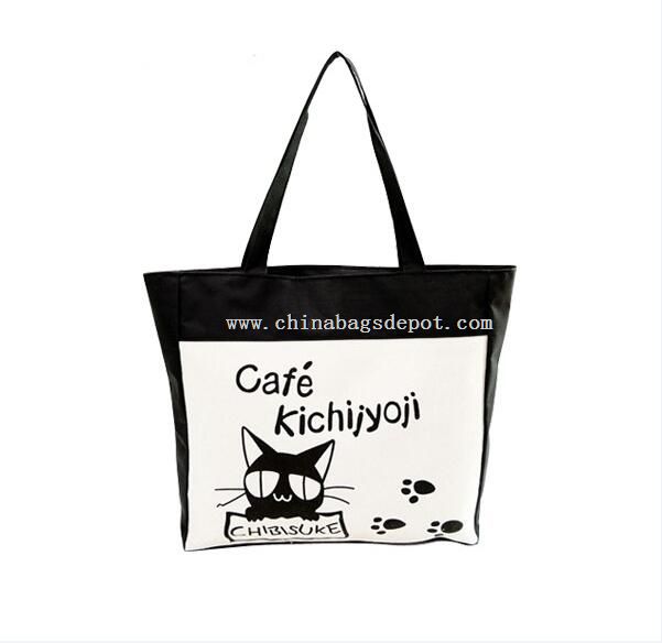 100% cotton tas belanja