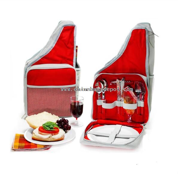 2 Personen Picknick-Sling-Rucksack