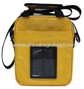 bolsa de ombro solar