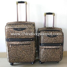 Set di valigie di stuoia modello animale