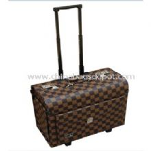 Leather Wheeled aviation case images