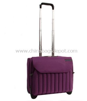 Wheeled Luftfahrt Ledertasche