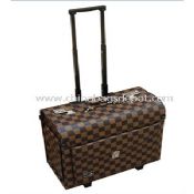 Leather Wheeled aviation case images