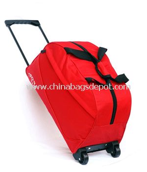 Wheeled duffle bag