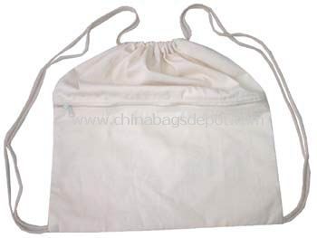 cotton drawstring shopping bag