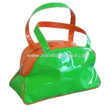 donna shopping bag in pvc