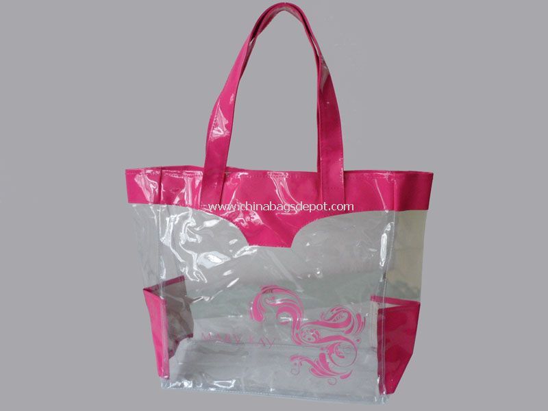 transparent shopping bag