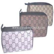 Twill woven cosmetic bag images