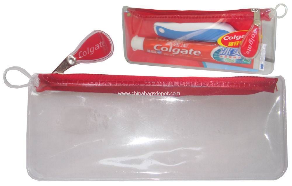 Sac de cosmétiques PVC transparent