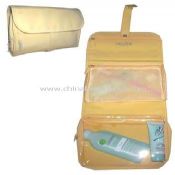 Microfibre hanger cosmetic bag images