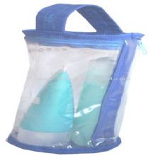 Clear PVC & 70D cosmetic bag images