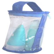 Clear PVC & 70D cosmetic bag images