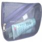 Mesh & microfibre cosmetic bag small picture