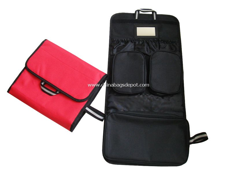 600D/PVC kosmetik tas