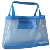 Frost transparent pvc shopping bag images