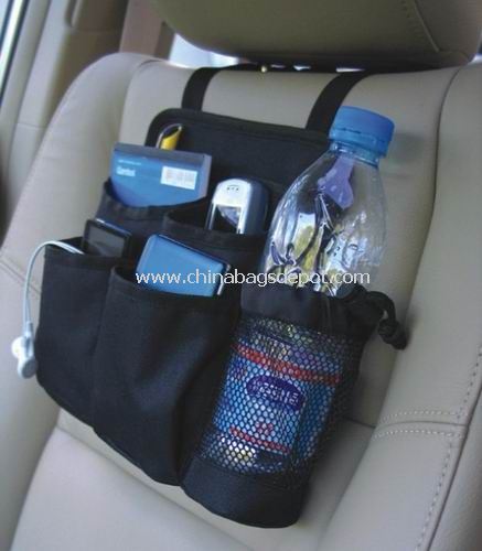 Car Organizer bag with bottle holder