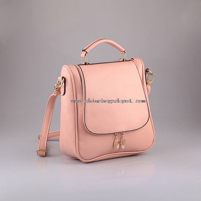 Rucksack Tasche aus Leder für Damen