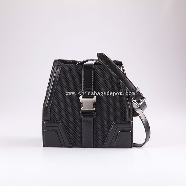 Black color lady messenger bags