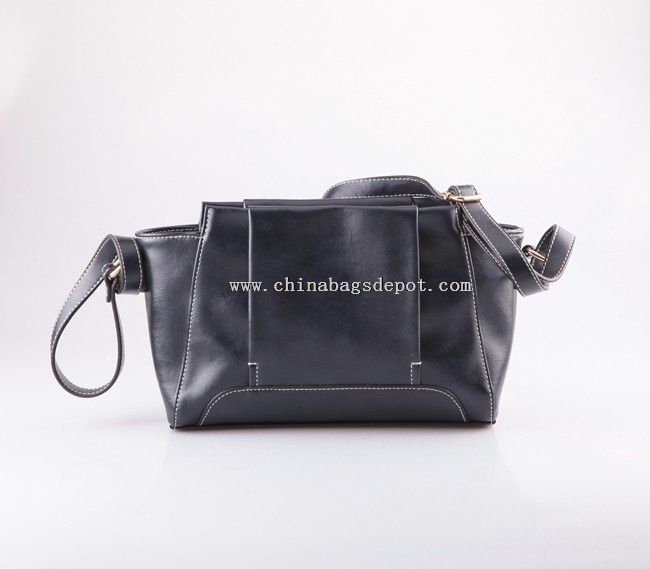 Black PU Shoulder Bag