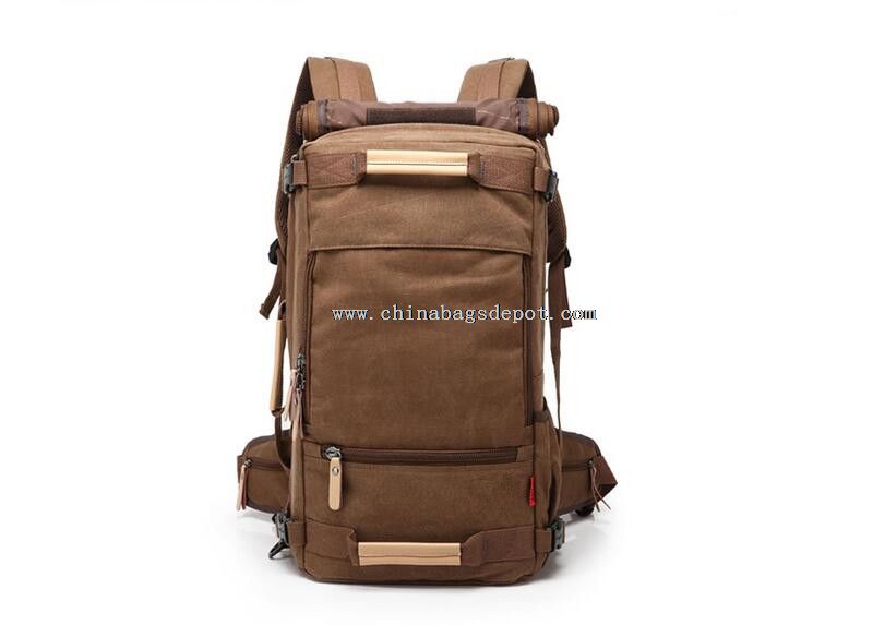 Camping Canvas Backpack