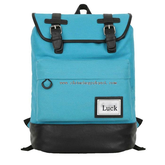 Tas Ransel Canvas dengan Logo kustom