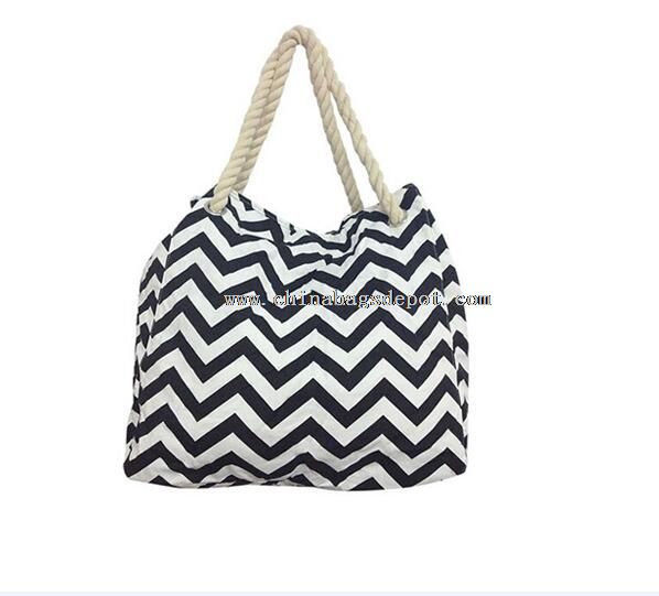 Canvas shopping bag