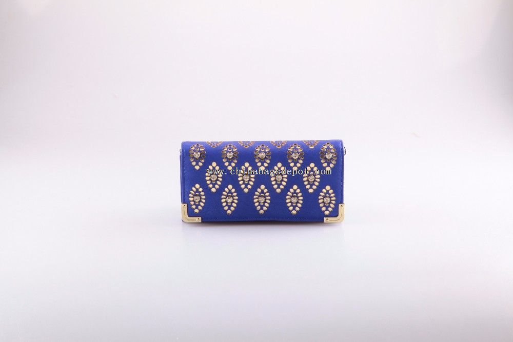 Card holder wallet combination with long strap