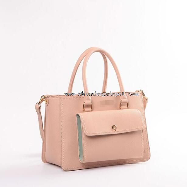 DvojitÃ¡ PU satchel bag