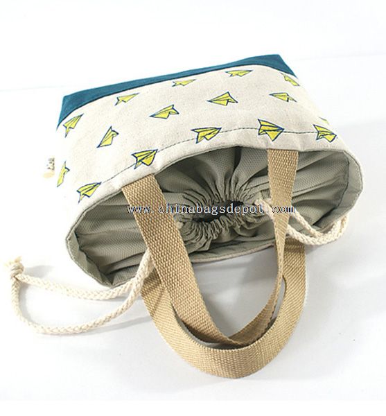 Eco-friendly canvas lunch bags